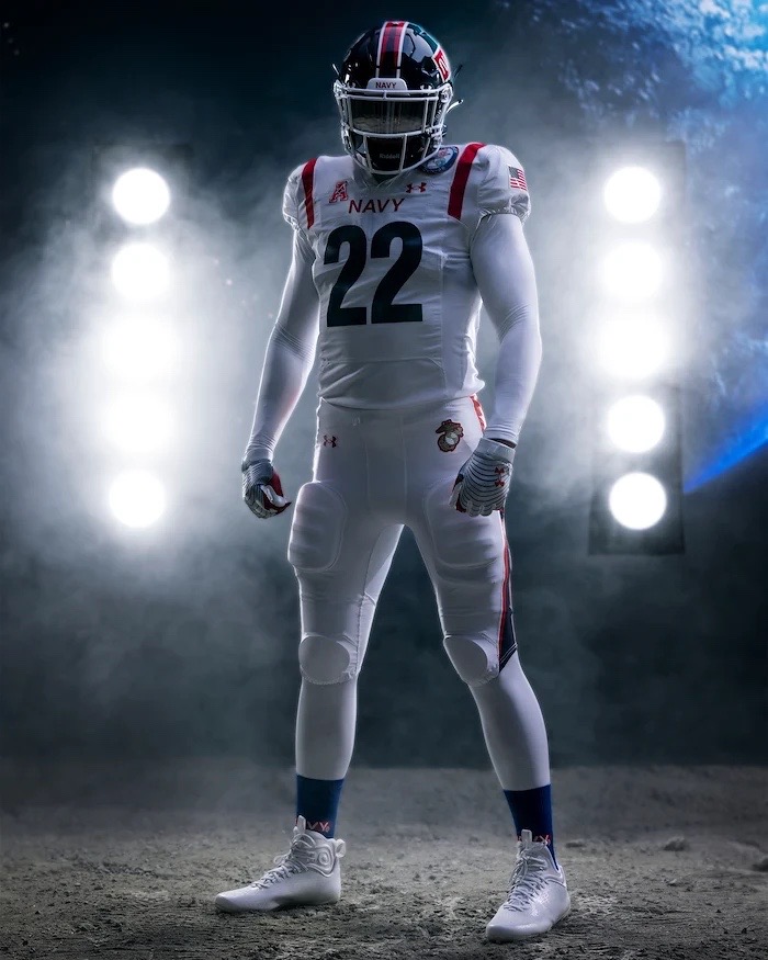 US Naval Academy unveils NASA-inspired uniforms for Army-Navy game