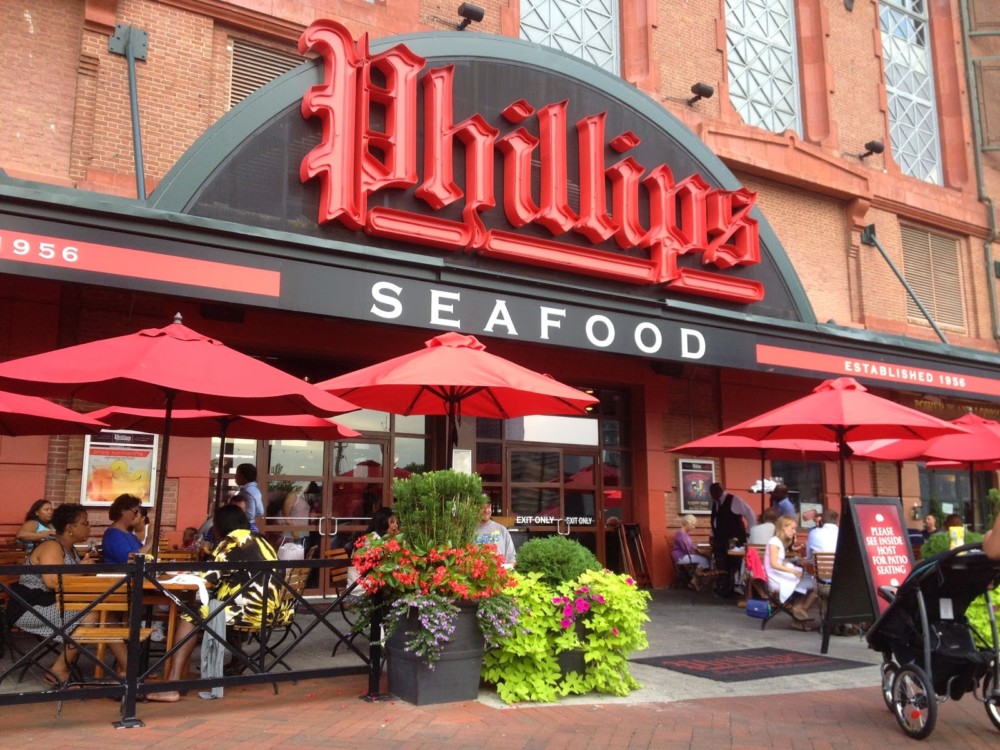 Phillips Seafood Restaurant  Inner Harbor Baltimore, MD Seafood Dining
